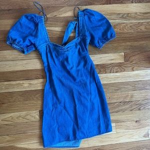 Denim dress